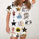 Hamilton The Musical Inspired Tour Print Pajama Set For Women