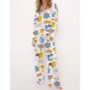 Hanukkah Satin Pajama Set For Women