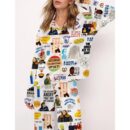 Happy Bachelor Party Satin Pajama Set For Women