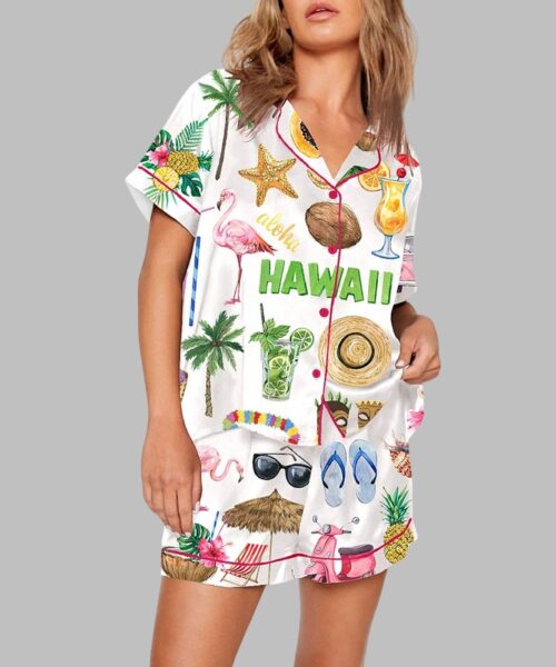 Hawaii Aloha Travel Aperol Spritz Pajama Set
