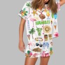 Hawaii Aloha Travel Aperol Spritz Pajama Set