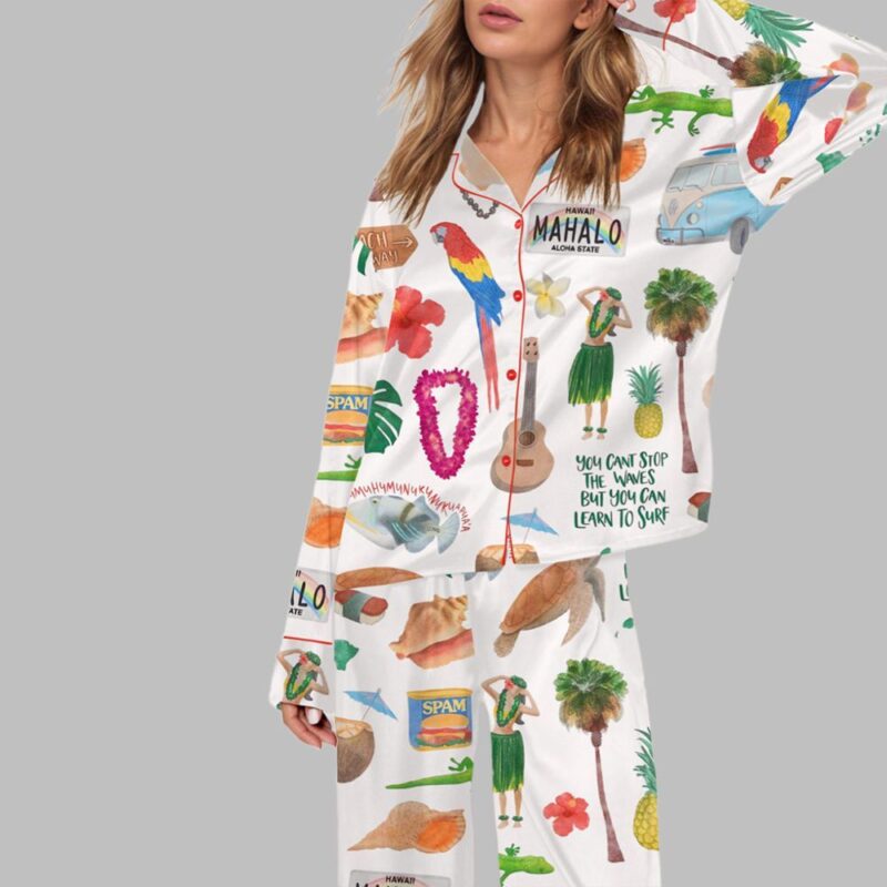 Hawaii Planner Pajama Set For Women - Image 2