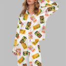 Hawaiian Drinks Pajama Set For Women
