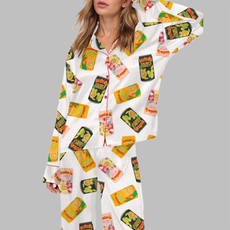 Hawaiian Drinks Pajama Set For Women - Image 2