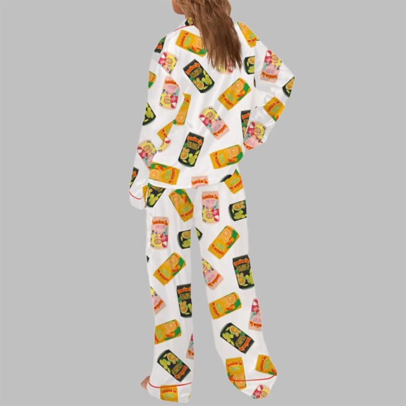 Hawaiian Drinks Pajama Set For Women - Image 3