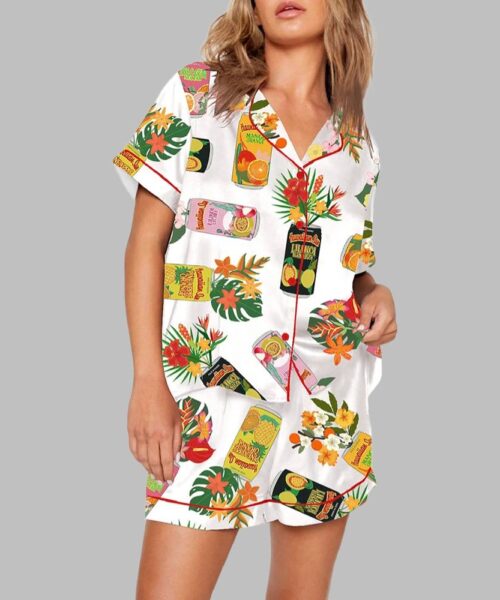 Hawaiian Sun Pass-O-Guava Can Art Pajama Set