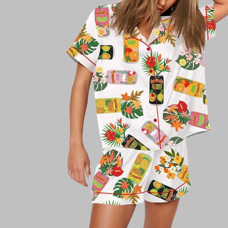 Hawaiian Sun Pass-O-Guava Can Art Pajama Set - Image 2
