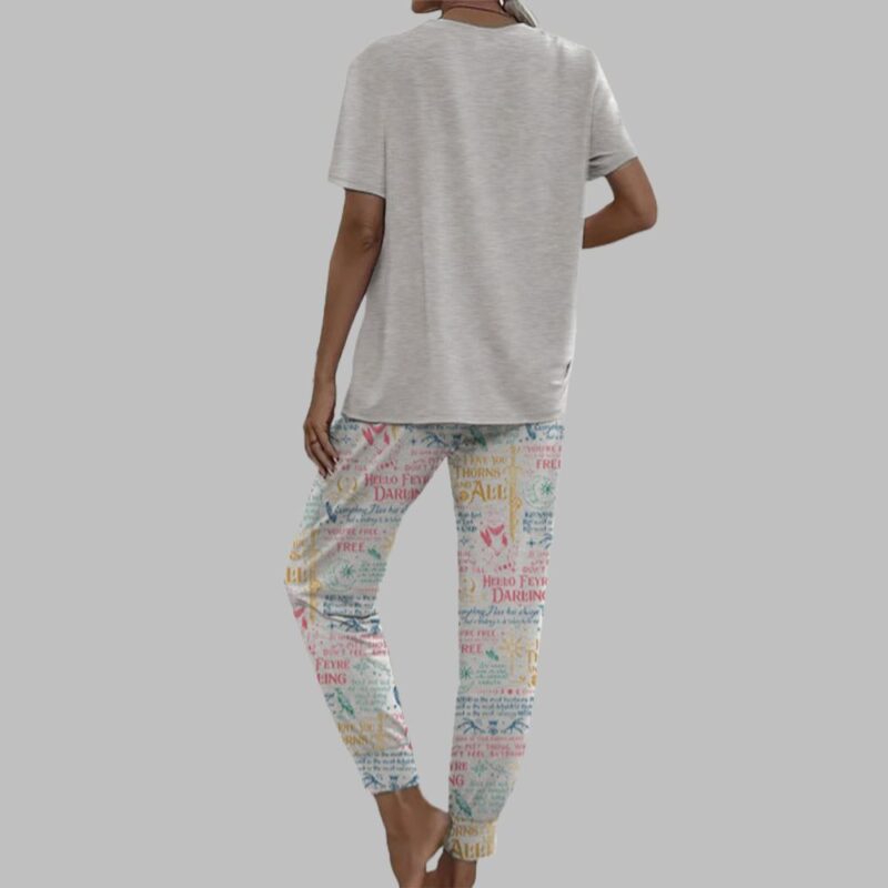 Hello Feyre Darling Casual Pajama Set For Women - Image 3