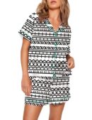 Hidden Swear Message Pajama Set