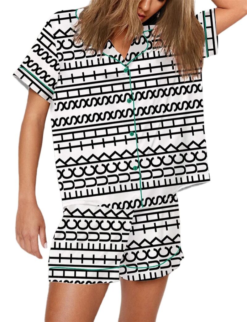 Hidden Swear Message Pajama Set - Image 3