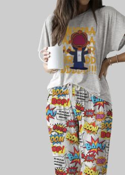 Hip-Hop Artist Casual Pajama Set For Women