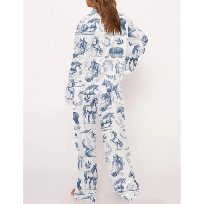 Horse Lover Pajama Set For Women - Image 3