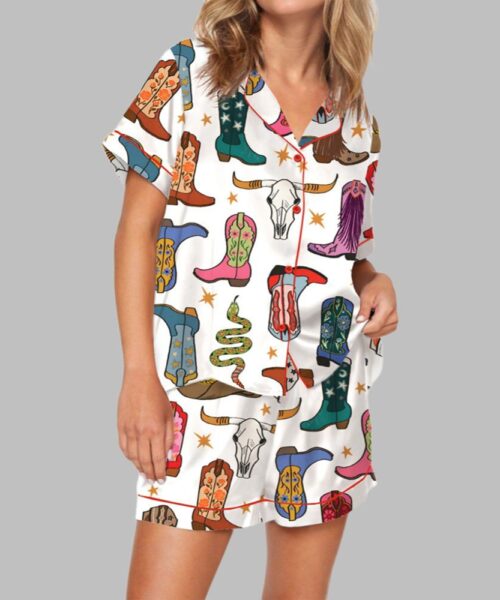 Howdy Cowgirl Pajama Set For Women