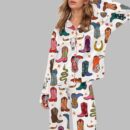 Howdy Cowgirl Pajama Set For Women
