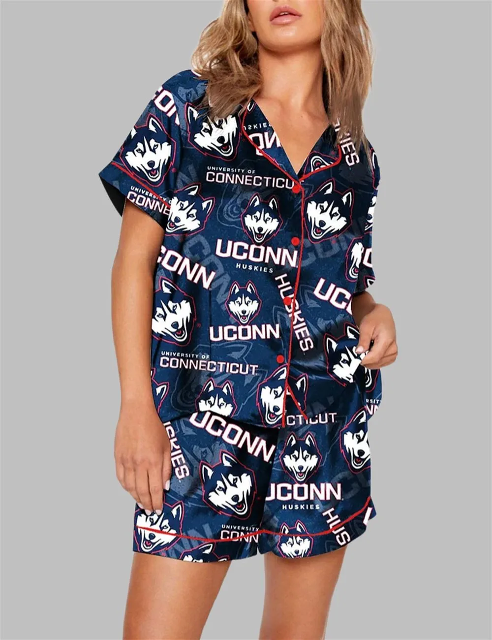 Huskies Women's Basketball Champion Pajama Set