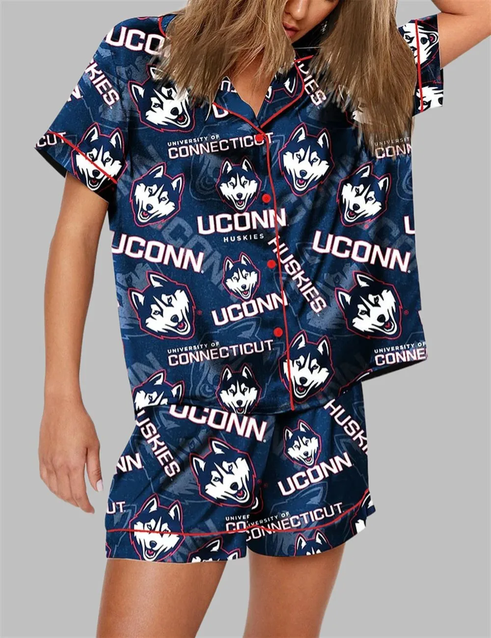 Huskies Women's Basketball Champion Pajama Set - Image 3