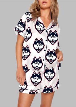 Huskies Women's Basketball Pajama Set