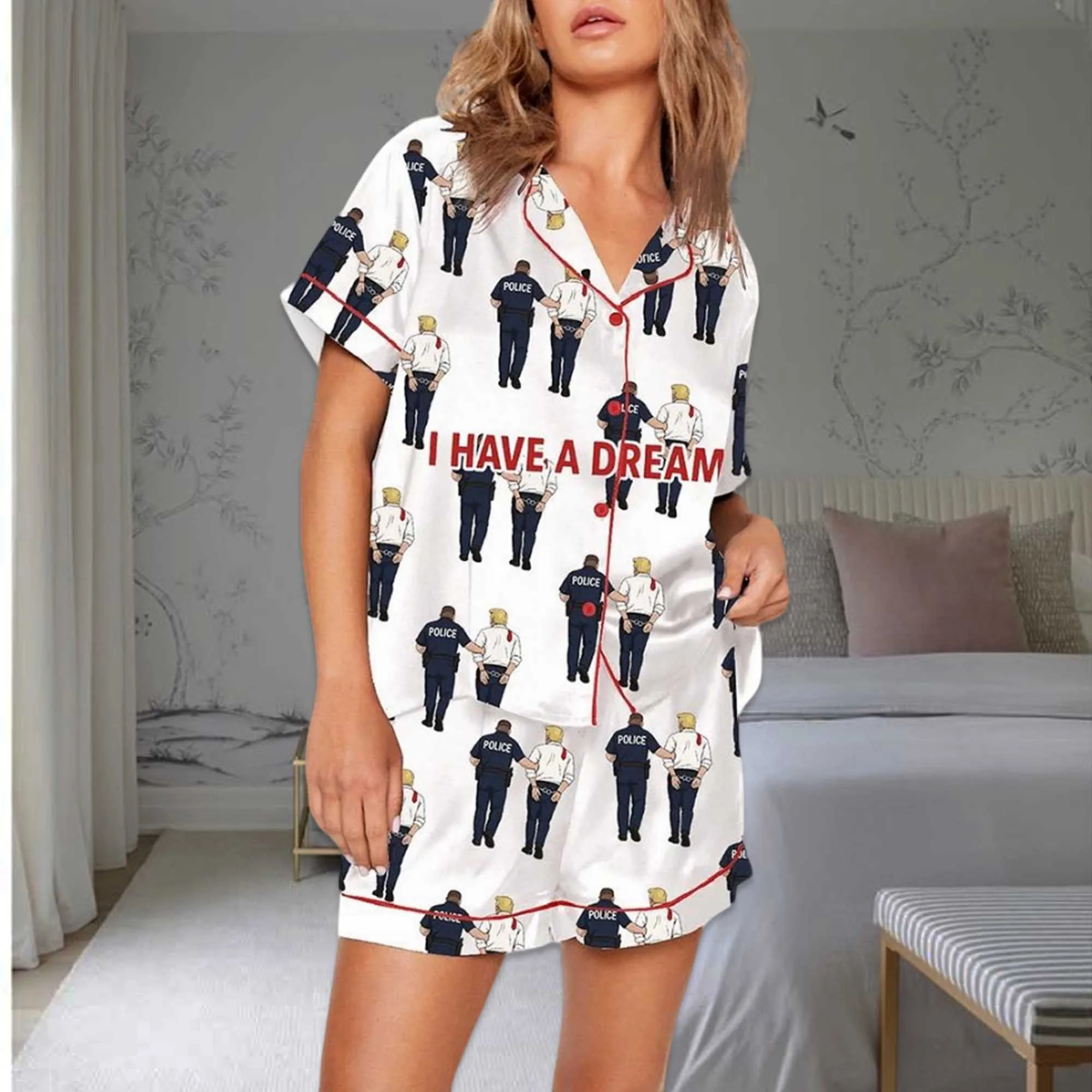 I Have A Dream Anti Trump Pajama Set