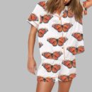 Immigrants Make America Great Butterfly Pajama Set