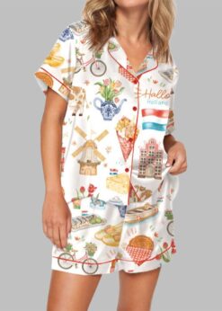 In Love With Holland Pajama Set For Women