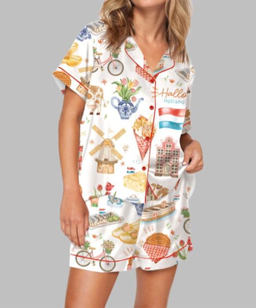 In Love With Holland Pajama Set For Women