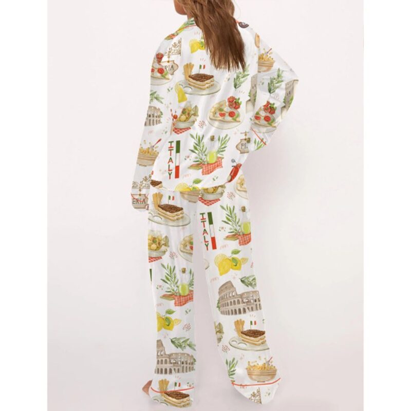 In Love With Italy Pajama Set For Women - Image 3