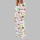 Independence Day Celebration Watercolor Pajama Set