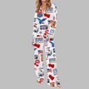Independence Day Western Pajama Set