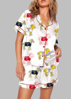 Fever Goat Print Pajama Set