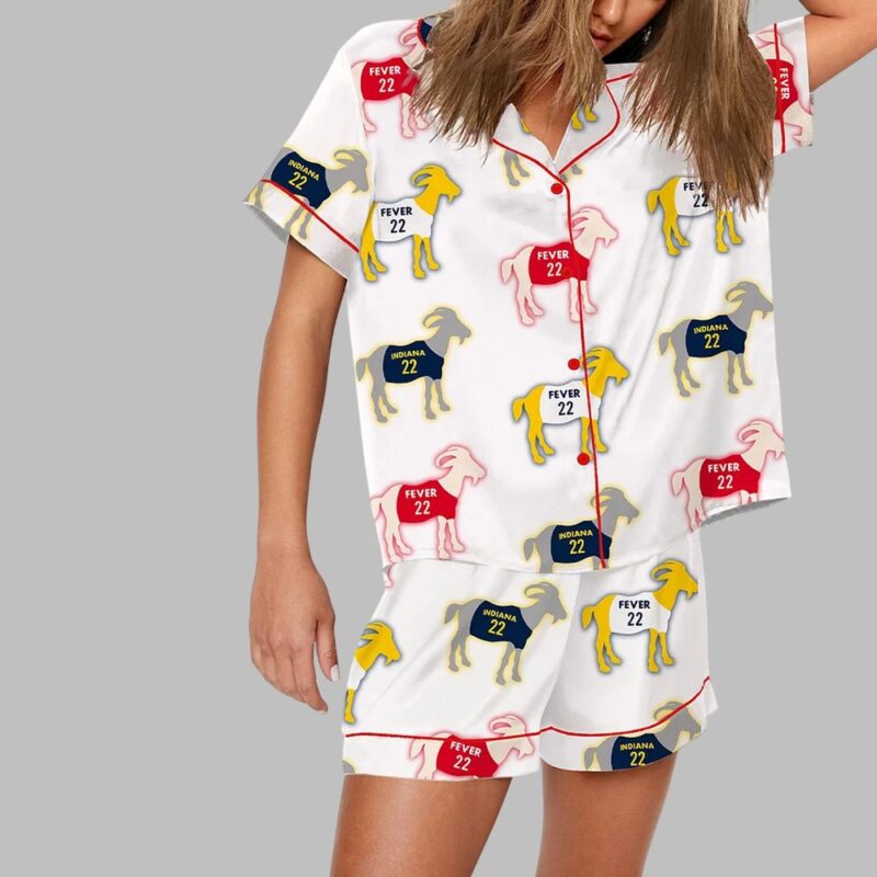 Fever Goat Print Pajama Set - Image 2