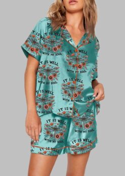 It Is Well With My Soul Jesus Pajama Set