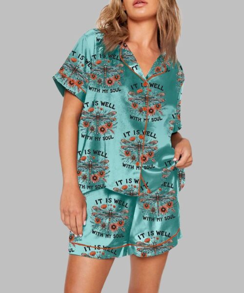 It Is Well With My Soul Jesus Pajama Set