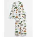 It's A Beaut Clark Christmas Vacation Satin Pajama Set