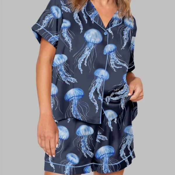 Jellyfish Pajama Set For Women
