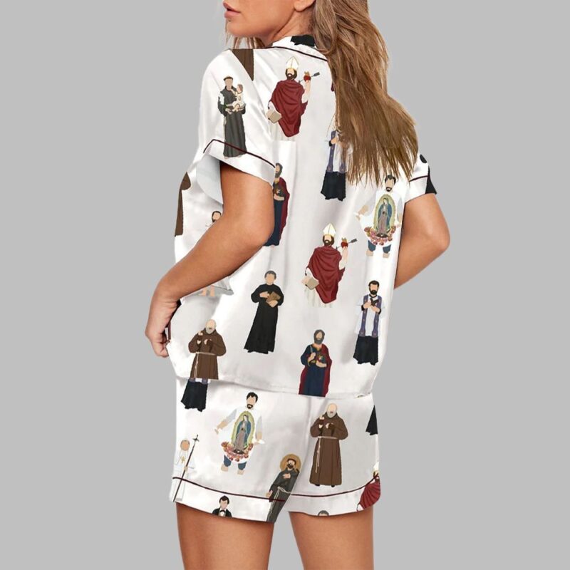 Jesus God Short Sleeve Pajama Set - Image 2