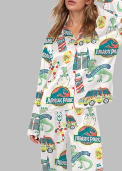Jurassic Dinosaur Park Pajama Set