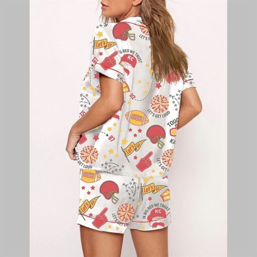 KC Chiefs Football Pajama Set - Image 3
