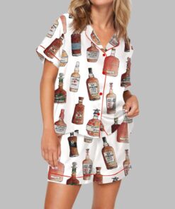 Kentucky Bourbon Pajama Set For Women