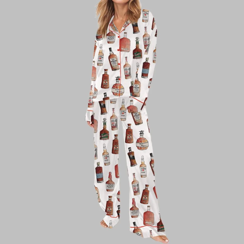 Kentucky Bourbon Pajama Set For Women - Image 3