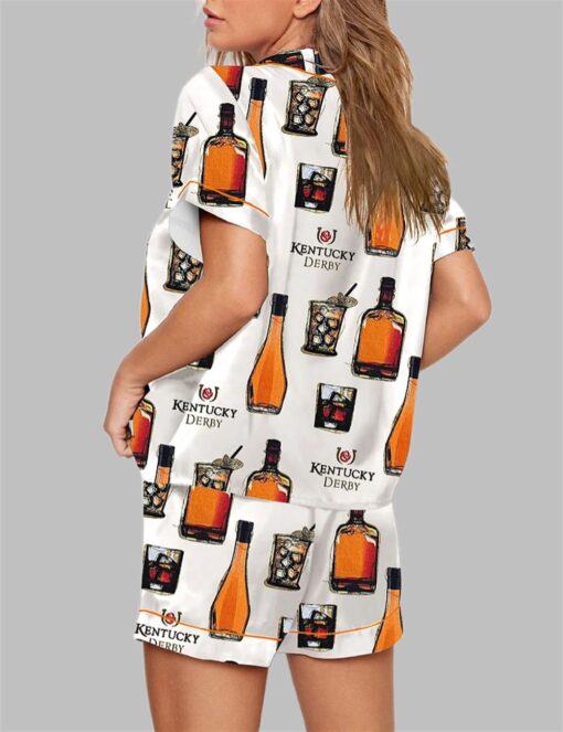 Kentucky Derby Derby Day Bourbon Pajama Set - Image 3