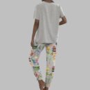 Key West Florida Travel Casual Pajama Set For Women