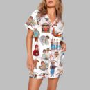 King of the Hill Cartoon Print Pajama Set