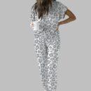 Leopard Casual Pajama Set