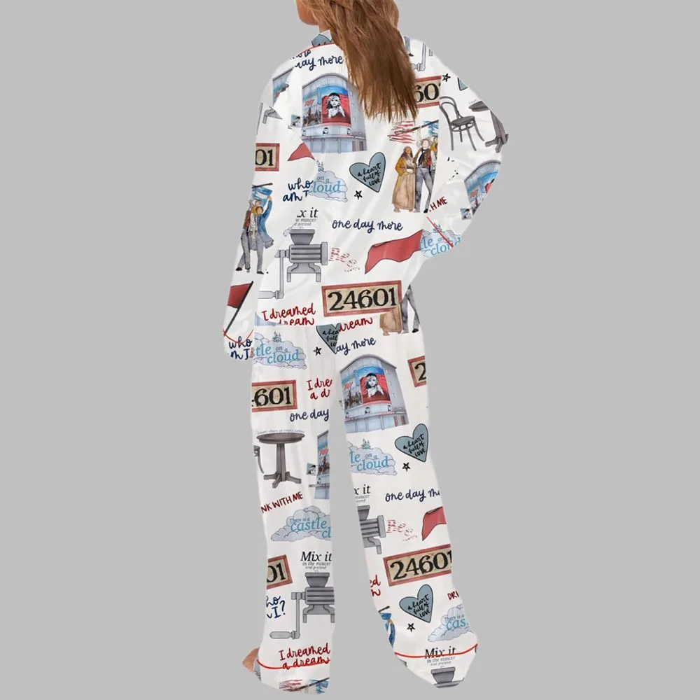 Les Miserables The Musical Satin Pajama Set - Image 2