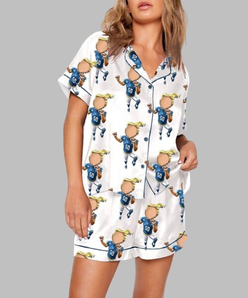 Lions Football MAGA Pajama Set