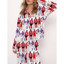 Liz Tomforde Windy City Series Satin Pajama Set For Women