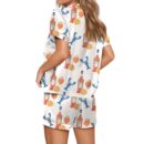 Lobster Aperol Spritz Trio Satin Pajama Set