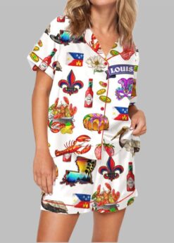 Louisiana Pajama Set For Women