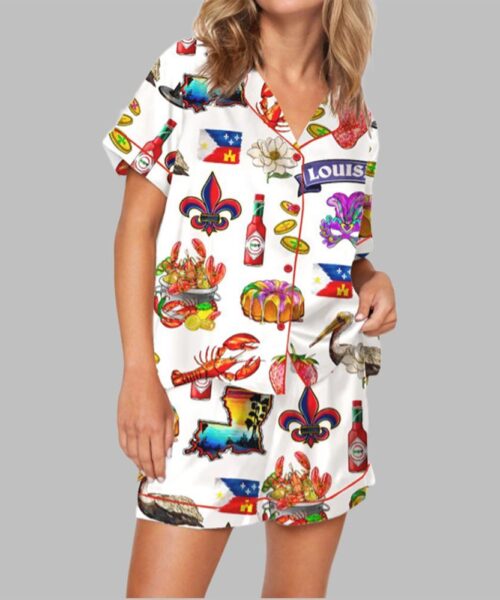 Louisiana Pajama Set For Women