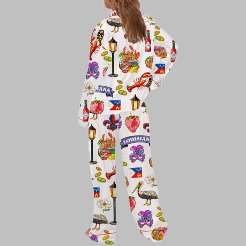 Louisiana Pajama Set For Women - Image 3